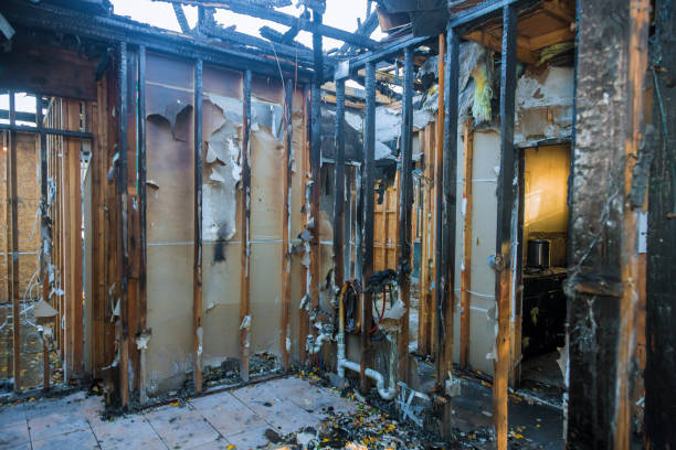 Professional Fire Damage Repair technician working in Park City, TN